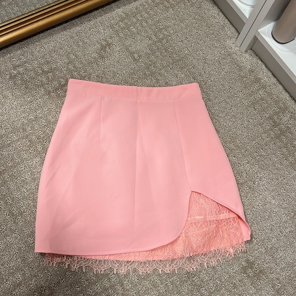 Revolve By The Way Mini Lace Skirt - Picture 2 of 4